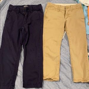 Lot of 2 boys size 5 pants